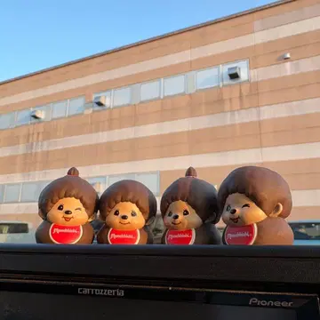 몬치치 오키아가리 가챠가챠 컴플리트 전 4종 피규어 메지루시