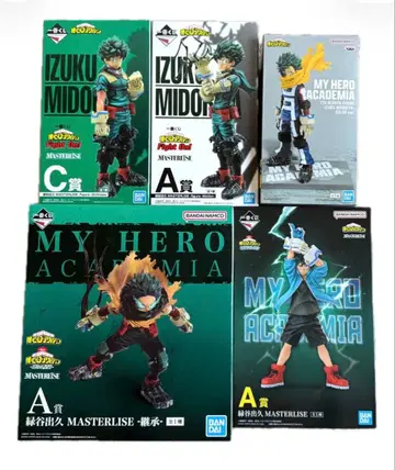 히로아카 제일복권 프라이스 미도리야 이즈쿠 피규어 5점 세트