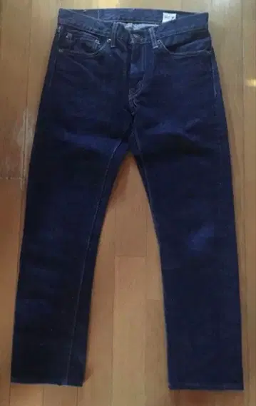 orSlow Lot 107 스트레이트 데님 다크 블루