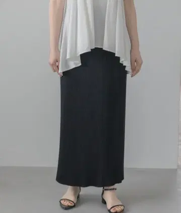 플리츠 이지 타이츠 스커트