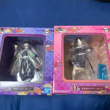 제일복권 귀멸의 칼날 C상 D상 피규어 세트 코쵸우 시노부 츠유리 카나오