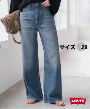 리바이스 스픽 앤 스팬 별주 SMU RIBCAGE WIDELEG 28