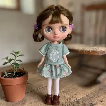 꽃토끼 블루그린 셋업 미디 브라이스