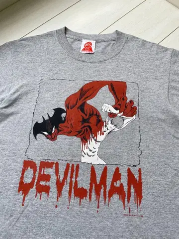 2002년 USA제 빈티지 데빌맨 T셔츠 나가이 고 코믹스