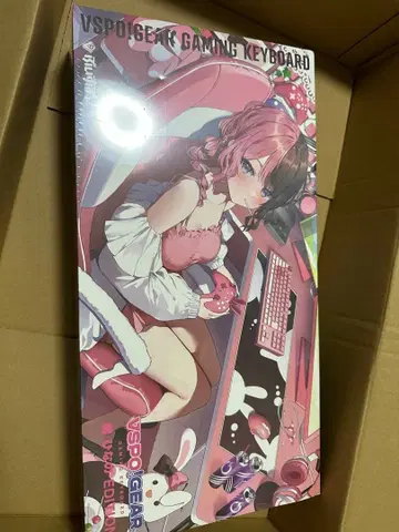 VspoGear 타치바나 히나노 키보드 미개봉 새상품