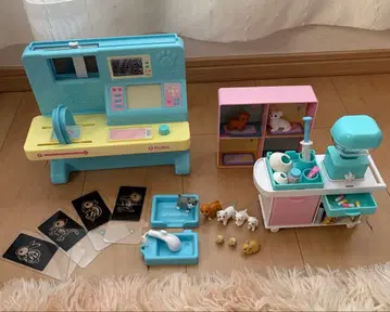 리카짱 와니얀 렌트겐 동물병원 완구 세트