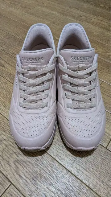 SKECHERS 핑크 스니커즈 25