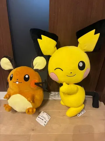 포켓몬 봉제 인형 피츄 데덴네