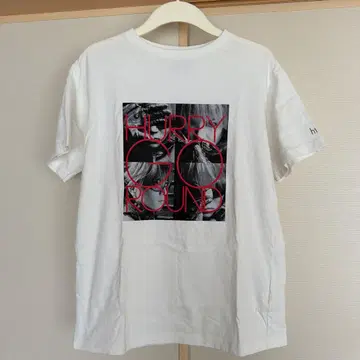 koe hide HURRY GO ROUND 셔츠 화이트 S 사이즈