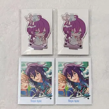 앙스타 아야세 마요이 애니카페 아크릴 스탠드 10주년 파샤츠 4개 세트