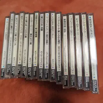 팝 뮤직 컬렉션 CD 16장 오케스트라 연주