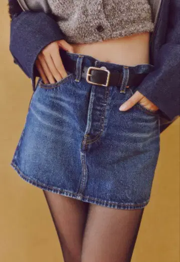 SNIDEL/Levi's(R) 데님 미니 스커트 24 사이즈