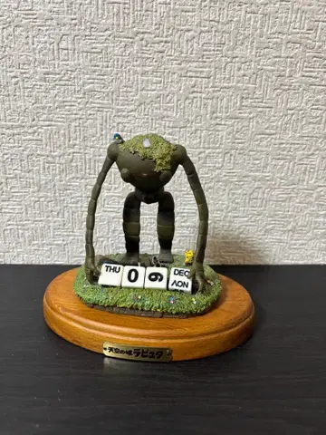 익명 배송 라퓨타 로봇 피규어 캘린더 기능 포함 지브리