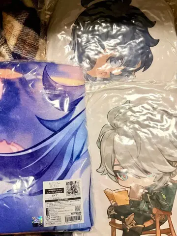 원신 가이아 알하이탐 스퀘어 빅 타월 쿠션