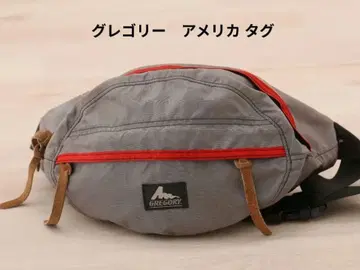 USA제 GREGORY 그레고리 테일메이트S 그레이 x 레드 구 로고
