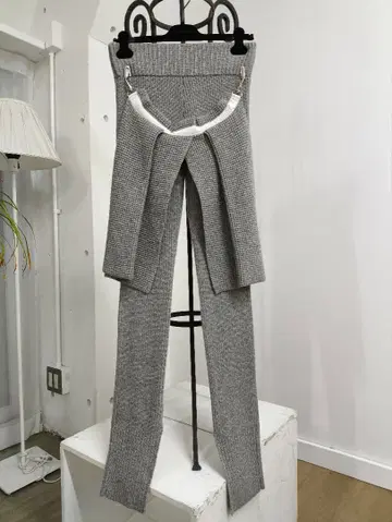 sacai 19aw 도킹 니트 팬츠