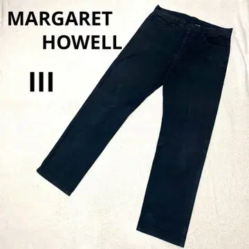 [ MARGARET HOWELL ] 코튼 팬츠 신치 벨트 치노 팬츠