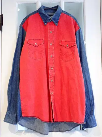 REGULAR FIT 긴팔 데님 셔츠 Wrangler/랭글러 L 상당
