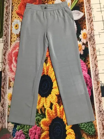 LULULEMON 사이즈 4 그레이 조거 팬츠 허리밴딩