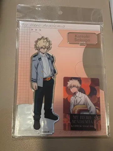 나의 히어로 아카데미아 에필로그 비주얼 아크릴 스탠드 바쿠고 카츠키