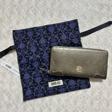 ANNA SUI 안나수이 장지갑 루미 그레이 미사용 새상품