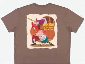 피터팬 NEVER LAND ADVENTURE 티셔츠 후크 선장