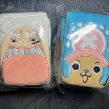 원피스 카드 게임 제일복권 미개봉 봉제 인형 멀티 카드 케이스 2종