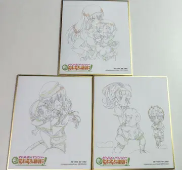 걸즈 앤 판처 제3막 3주차 원화풍 미니 색지 특전 컴플리트