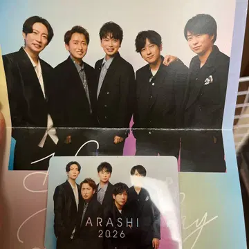 ARASHI 2026 벌스데이 카드