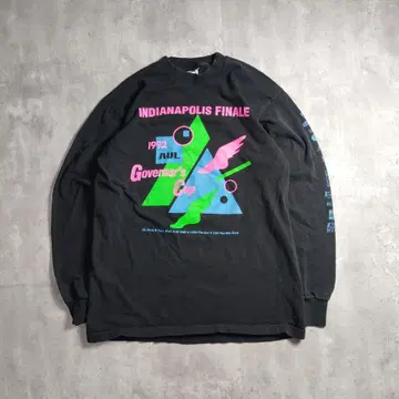 프룻 오브 더 룸 티셔츠 긴팔 롱티 블랙 블랙 L