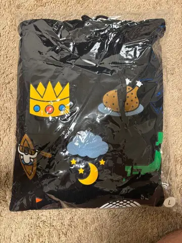 오드리 올나이트닛폰 도쿄돔 후드티 블랙 L 사이즈