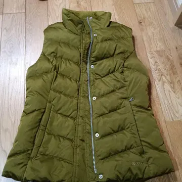 Eddie Bauer 다운 베스트 XS 올리브 그린