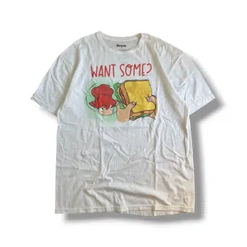 00s 스튜디오 지브리 벼랑 위의 포뇨 프린트 티셔츠