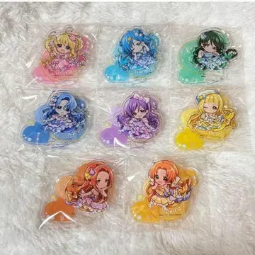 피치피치 피치 마루쿠지 요시 미니 캐릭터 아크릴 스탠드 전 8종 세트