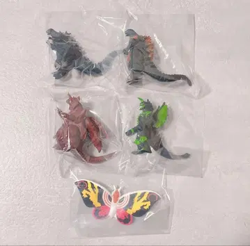 고질라 진격대전 새로운 방문자 총 5종 컴플리트 세트 B