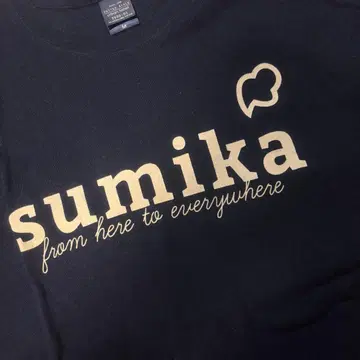 sumika 데님 로고 T셔츠 M 사이즈