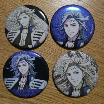 진격의 거인 하데스 캔뱃지 4개 세트