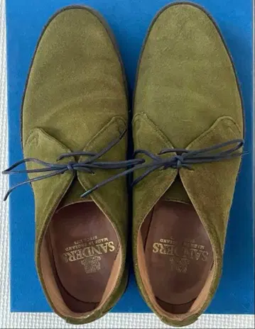 샌더스 처카 부츠 그린 UK 7.5 Sanders 26cm