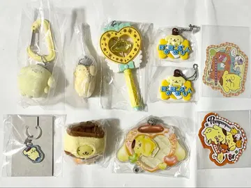 산리오 반짝반짝 지팡이 참 메르헨 공방 이름 홀더 폼폼푸딩