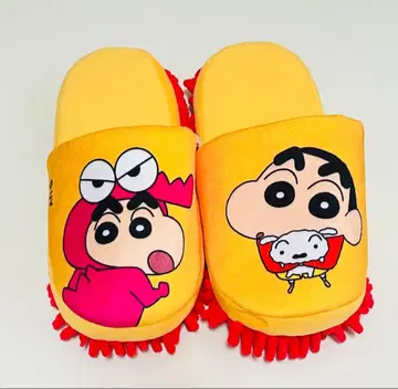 한국 짱구는 못말려(크레용 신짱) 슬리퍼 오렌지 덤 포함