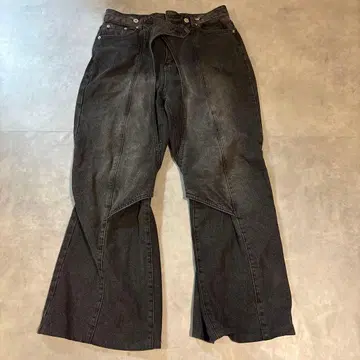 워시 가공 데님 변형 데님