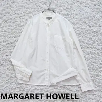 [ 새상품급 ] 마가렛호웰 MARGARETHOWELL 셔츠 MHL 화이트