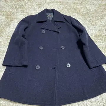 EAST BOY 네이비 울 피코트