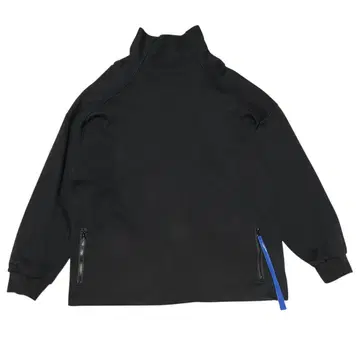 길업중공 11 BYBBS DARK 맨투맨 오버 사이즈 블랙