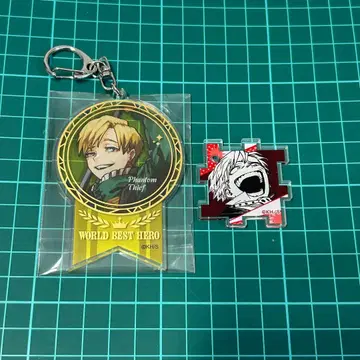 히로아카 원화전 모노마 아크릴 퍼즐 아크릴 키링