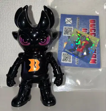 페인터넷 밧카루만 블랙 성형 보라색 눈 오렌지 소프트 비닐