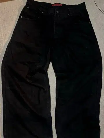 Jaded London 블랙 데님 34