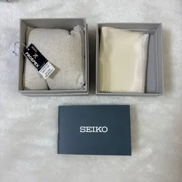 SEIKO 세이코 화장품 상자 보증서 가격표 3종 세트