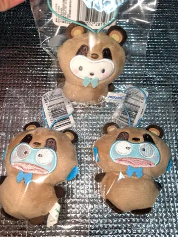 산리오 캐릭터즈 동물 인형옷 마스코트 너구리 편 한교동