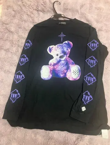 TRAVAS TOKYO 롱티 Furry Bear 프리 사이즈